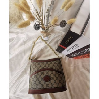 🌹พร้อมส่ง🌹 Gucci Large shoulder bag with Interlocking