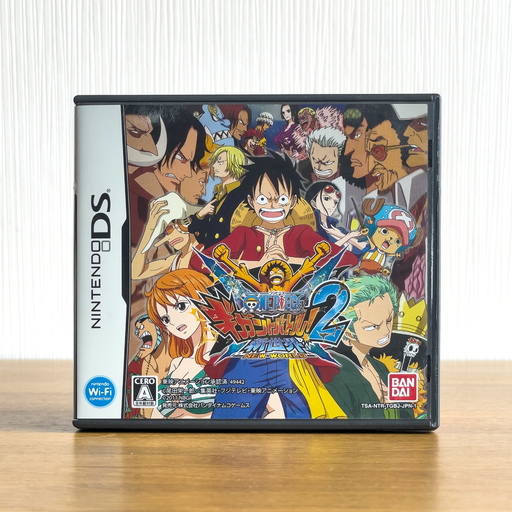 ตลับแท้ Nintendo DS : One Piece: Gigant Battle! 2 Shinsekaiมือสอง โซนญี่ปุ่น (JP)