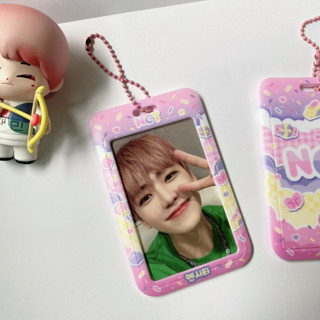 (สินค้าพร้อมส่ง) Card Holder NCT เฟรมการ์ดใส่รูปศิลปิน พวงกุญแจ NCT