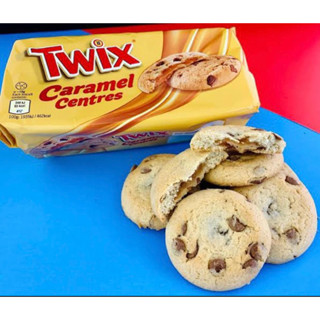 Twixซอฟคุกกี้ ไส้คาราเมล นำเข้าจากอังกฤษ🇬🇧Twix caramel contres soft cookie 144g.