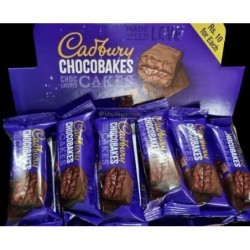 Cadbury Chocobakes Choc Layered Cakes 285 g/กล่อง ใน1 กล่องมี 15 ชิ้น