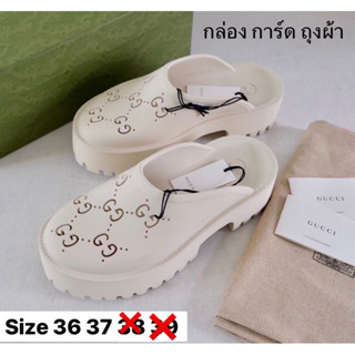 พร้อมส่ง New Gucci slippers