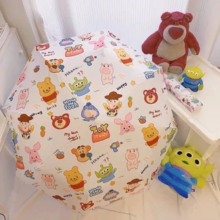 [Mimmuffin] ร่มพับคิตตี้ kitty มีทั้งออโต้และธรรมดา ลายซานริโอ้ sanrio auto ร่มดิสนีย์ disney กัน uv