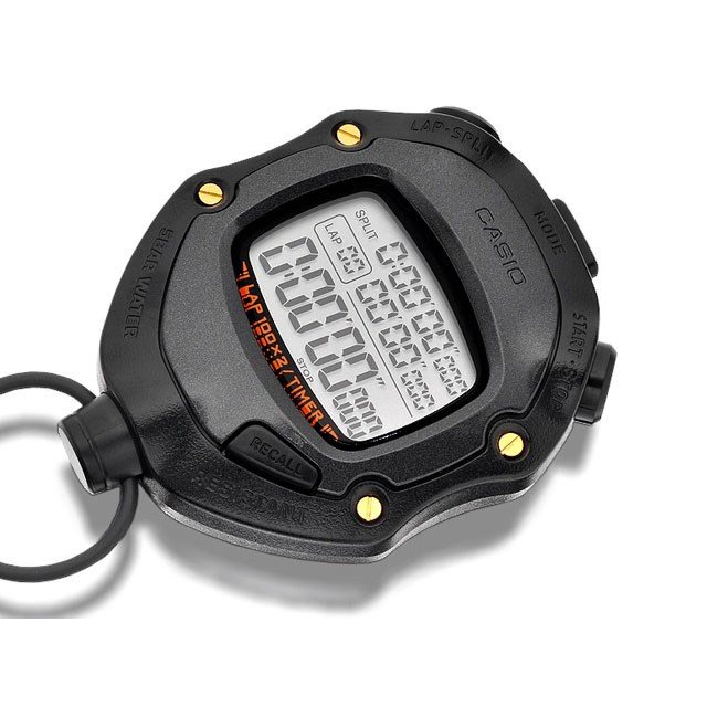 (ออกใบกำกับภาษีได้) นาฬิกาจับเวลา Casio Stop Watch รุ่น HS-3V ,HS-70W และ HS-80TW ของแท้ 100% รับประกันสินค้า 1 ปี - รูปที่ 4