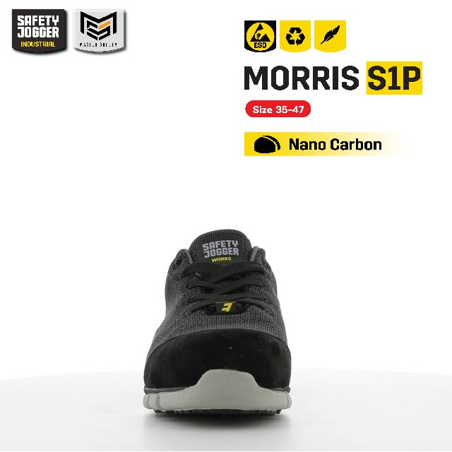 Safety Jogger حذاء سلامة MORRIS S1P بمقدمة نانو كربون — صورة 3