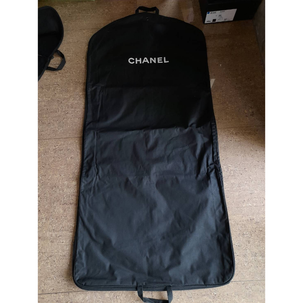 Chanel 58*128*10CM ถุงคลุมเสื้อสูทแบรนด์เนมแท้จาก Shop//ไม่แท้ยินดีคืนเงินค่ะ