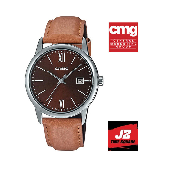 แท้แน่นอน 100% ออกใหม่ล่าสุด กับ Casio MTP-V002L-5B3UDF อุปกรณ์ครบทุกอย่างพร้อมใบรับประกัน CMG ประหนึ่งซื้อจากห้าง