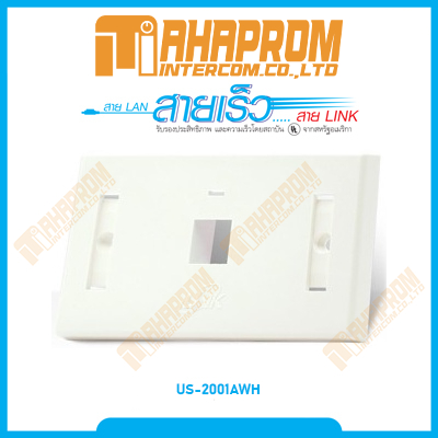 ✨ LINK Face Plate Series (White Glossy) หน้ากากเต้ารับไฟฟ้าและสัญญาณ สีขาวเงาสุดหรู ดีไซน์ทันสมัย วัสดุไม่ลามไฟ