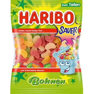 พร้อมส่ง⚡️‼️นำเข้าจากเยรมัน🇩🇪 Haribo Bohnen saver! ฮาริโบเยลลี่ฟรุ๊ตตี้นำเข้า เจลาตินสำเร็จรูปกลิ่นผลไม้ 200g.