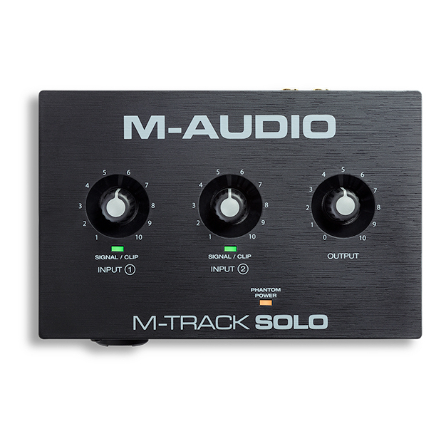 M-Audio : M-Track Solo ออดิโอ อินเตอร์เฟส