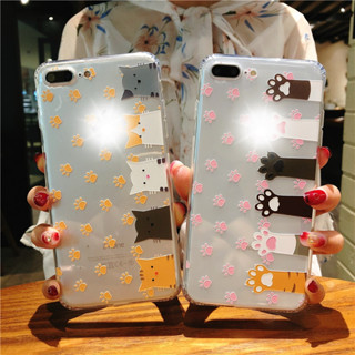 พร้อมส่งในไทย เคสไอโฟน 6+,6S+,7,7+,8,8+,X,XS น้องแมว