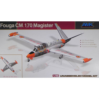 พลาสติก โมเดล ประกอบ AMK MODEL สเกล 1/48 Fouga CM.170 Magister (88004)