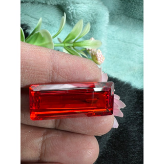 Cz Diamond 15x32 mm  Orange gemstone cubic zirconia