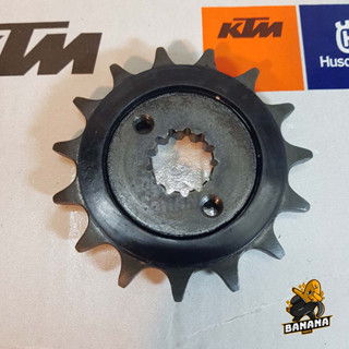 สเตอร์หน้าแท้ DUKE390 RC390 Adventure 250 390 15 ฟัน ของแท้มียางซับเสียง Sprocket for KTM DUKE RC