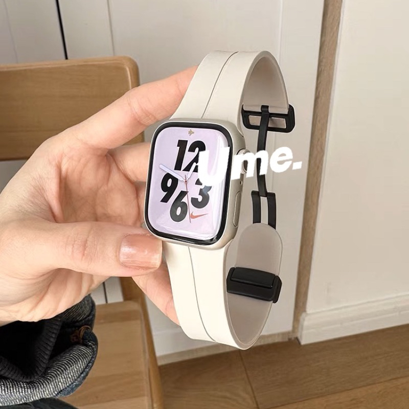 lock ใหม่ !!! สายนาฬิกา watch ultra10 8 7 6  5 4 3 สายนาฬิกา smart watch ปรับง่าย 41/44/45/49mm strap smart watch