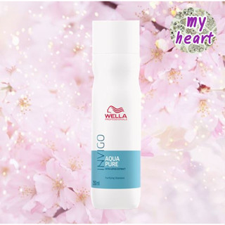 Wella Invigo Aqua Pure Purifying Shampoo 250 ml แชมพูสำหรับหนังศีรษะ และเส้นผม