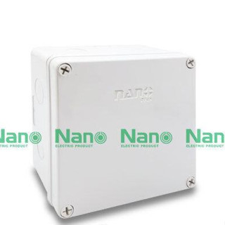 บ็อกกันน้ำ (Junction box) 6*6 สีขาว,สีเทา Nano มือ 1 พร้อมส่ง