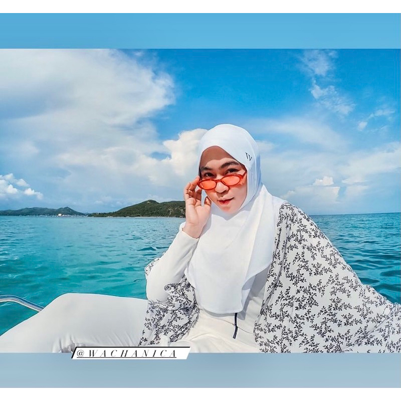 ฮิญาบออกกำลังกาย ว่ายน้ำ Sport Hijab by Wachanica