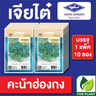 เมล็ดพันธุ์ ผักซอง คะน้าฮ่องกง ตราเจียไต๋ บรรจุแพ็คล่ะ 10 ซอง ราคา 70 บาท