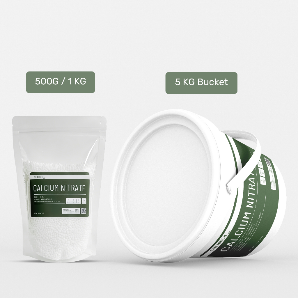 5KG แคลเซียมไนเตรท 15-0-0 + 27.5CaO ปุ๋ยแคลเซียมไนเตรท (แคลเซียมไนเตรต) / Calcium nitrate - Chemrich - รูปที่ 2