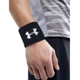 แถบรัดข้อมือ Under Armour Performance Wristband-2-Pack สายรัดข้อมือ UA สินค้าแท้ 100%