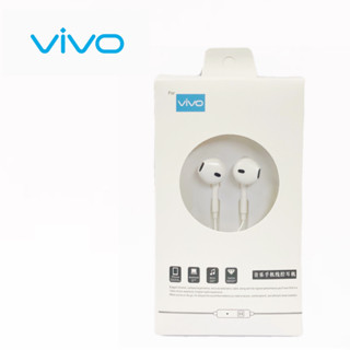 🔥HOT🔥หูฟัง VIVO ของแท้100% หูฟังเสียงดี หูฟัง small talk vivo earphone หูฟังแท้ ไมโครโฟน หูฟัง หูฟังไมโครโฟน ประกัน 1ปี