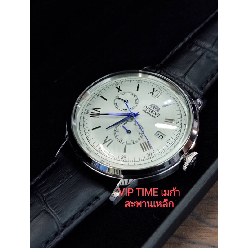 นาฬิกาข้อมือผู้ชาย Orient BAMBINO Automatic vintage Watch รุ่น RA-AK0701S