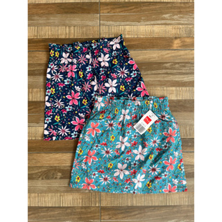 Floral skirt - Plus 🎀 มี 2 สี น้ำเงิน กับ เขียว