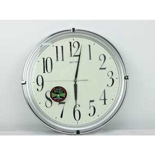 นาฬิกาฝาผนัง Wall Clock RHYTHM ของเเท้100% ราคาโปรพิเศษสุด คุ้มมาก นาฬิกา สวยจากญี่ปุ่น