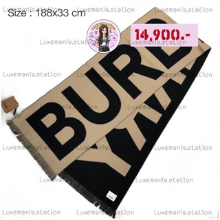 👜: New!! Burberry Scarf‼️ก่อนกดสั่งรบกวนทักมาเช็คสต๊อคก่อนนะคะ‼️