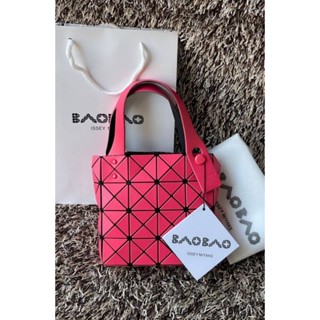 📮@1,490.-🎉🎉 BIG DEAL BIG SURPRISES 9  %🎉🎉+🛒ส่งฟรี EMS🛒💯BAO BAO ISSEY MIYAKE LUCENT BOXY MINI TOTE BAG