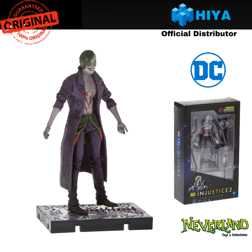 Hiya Toys INJUSTICE 2 - Joker Action Figure Exquisite Mini Series 1:18