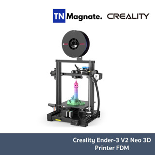 พร้อมส่ง [เครื่องพิมพ์ 3D] Creality Ender-3 V2 Neo 3D Printer FDM ระบบวัดระดับฐานอัตโนมัติ - ประกัน 1 ปี