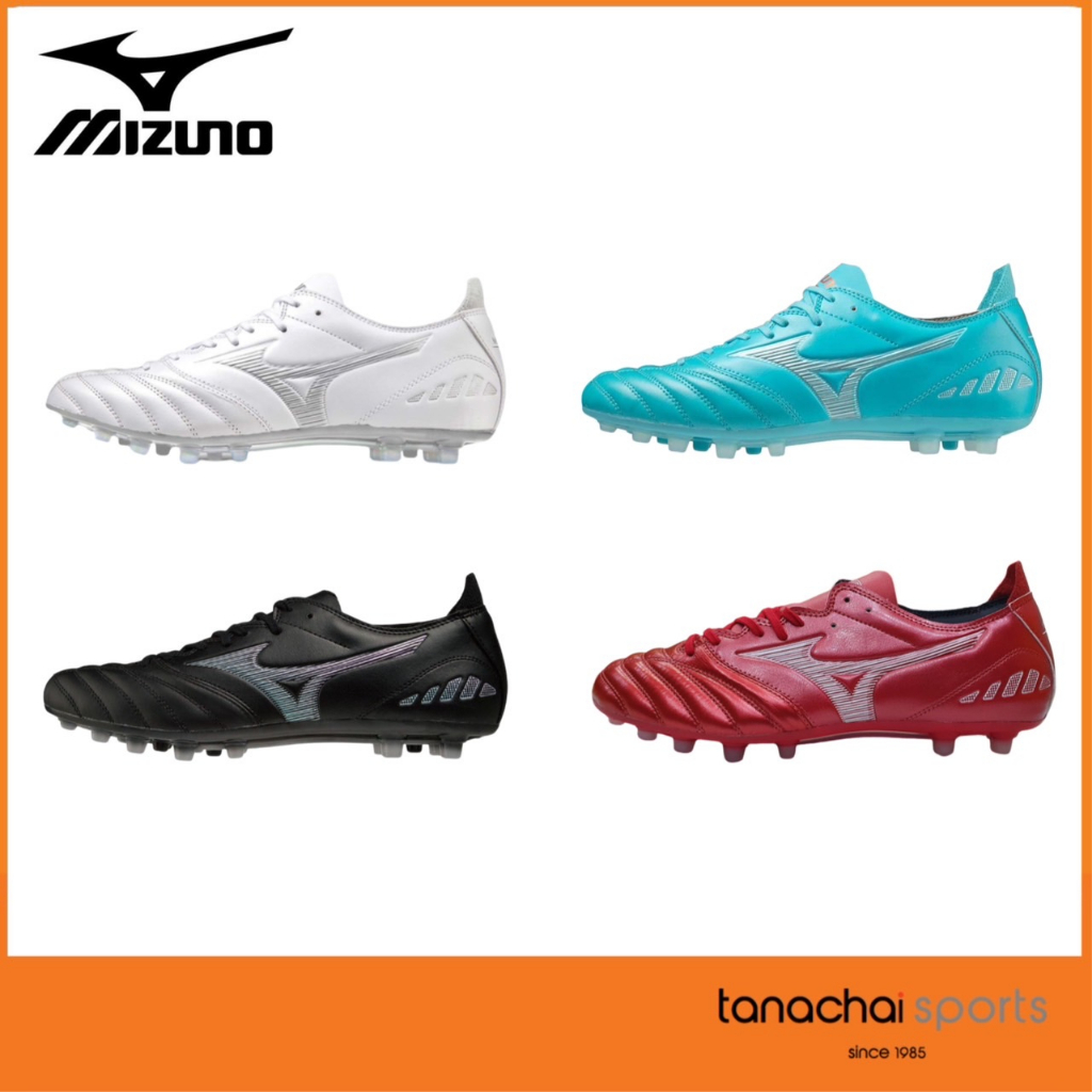 MIZUNO MORELIA NEO III PRO AG รองเท้าฟุตบอล รองเท้าร้อยปุ่ม (เหมาะกับหญ้าเทียม) ตัวรองท็อป ของแท้ 100%