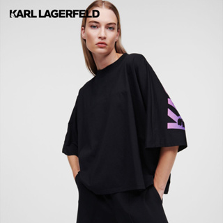 KARL LAGERFELD - K/SUPERSTARS MINI T-SHIRT 230W1715 เสื้อยืด