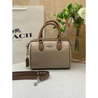 CH159 Coach  Mini Rowan Satchel In Blocked