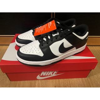 (ของแท้)Nike Dunk Low Retro "White Black" (Panda)