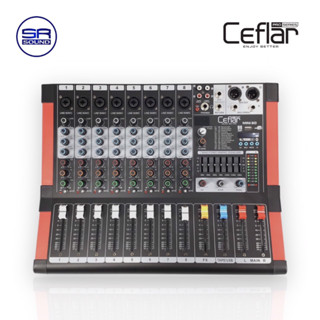 CEFLAR MINI80 มิกซ์เซอร์ 8 แชลแนล เอฟเฟค 99 DSP (สินค้าใหม่ มีหน้าร้าน)