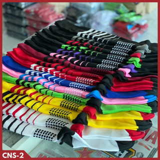 CNS-2 ถุงเท้าฟุตบอล ลายริ้ว แบบยาว Connect Sport