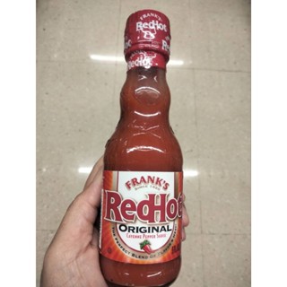 Franks Red Hot Original Cayenne Pepper Sauce ซอสพริก 148กรัม ราคาพิเศษ