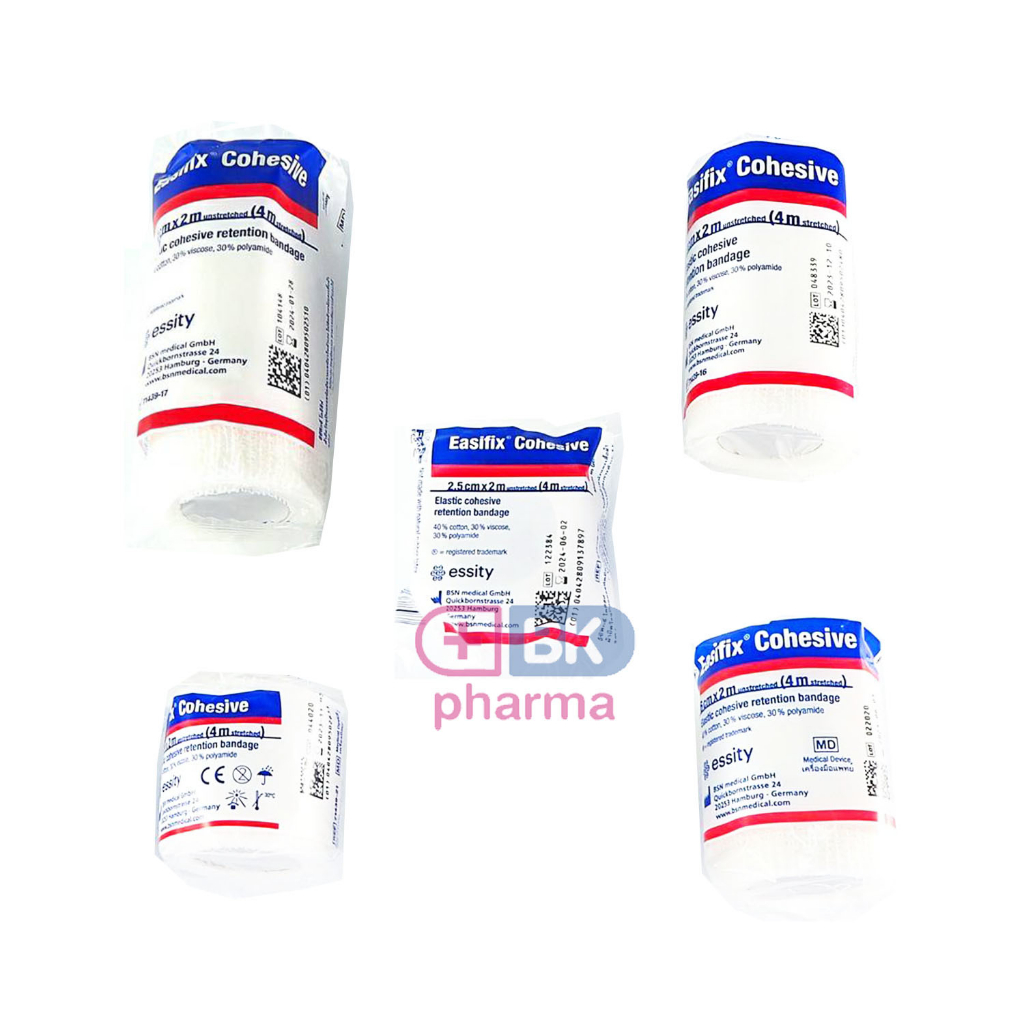 #เทปพันแผล #ผ้าพันแผล #BSNEasifix #CohesiveBandage #ยืดหยุ่น #เกาะติดในตัว