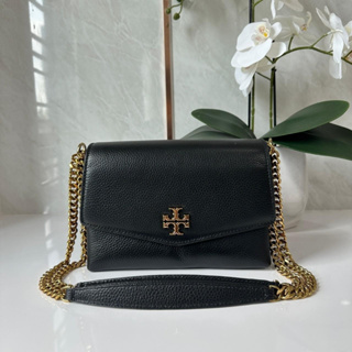 กระเป๋าสะพายข้าง ขนาดเล็ก TORY BURCH KIRA PEBBLED SMALL CONVERTIBLE SHOULDER BAG