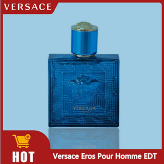 Versace Eros EDT 100ml น้ำหอม Perfume for Men กลิ่นหวาน สดชื่นสง่า น้ำหอมติดทนนาน