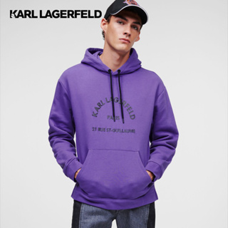 KARL LAGERFELD - RUE ST-GUILLAUME HOODIE 230M1809 เสื้อฮู้ดดี้