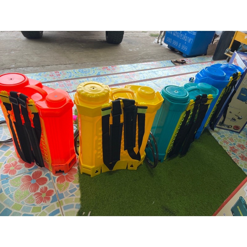 ถังพ่นยา เครื่องพ่นยา แบบแบตเตอรี่ 16 ลิตร 20ลิตร mitsupower mitsuifuji ถังPVCหนา สีไม่ซีด แบตทน อึด อย่างดี แบบแบต - รูปที่ 6