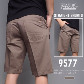 Goodwin 9577 กางเกงขาสั้น ผู้ชาย สามส่วน สีพื้น ไซส์ 30-44 Goodwin Brand