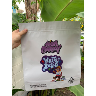 Mylar Zip bag for 454 grams / 1 lb