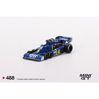 Mini GT No. 488 Tyrrell P34 #4 1976 Spanish GP