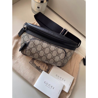 🦋สินค้าพร้อมส่ง🦋  New🤍Gucci Belt Bag คาดอก/คาดเอว  ขนาด 9 x 4.5 x 3 นิ้ว สวย เรียบ หรู ราคาดีมากก