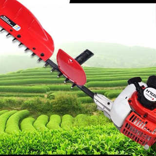 ◊Hedge trimmer เบนซิน Komatsu G23 ชา Tea Tree pruning เครื่องชาเครื่องตัดแต่งกิ่งกรรไกรเดี่ยวและสองขอบสวนหยาบสาขากรรไกร